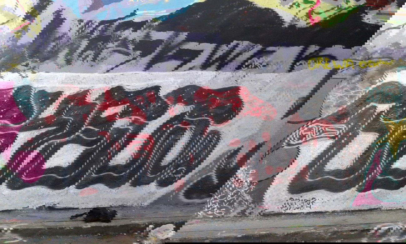 Graffiti Wall in Praha - Photo by Panxnotdead - czech (2015)