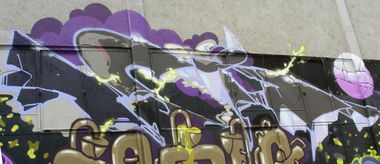 Graffiti Wall in München - Photo by Parasit - Acid, München, 79 (2012)