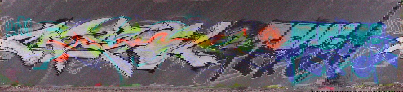 Graffiti Wall in Aschheim - Photo by Parasit - Capsol, Team, Terror (2011)