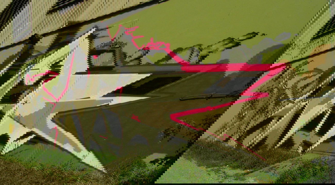 Graffiti Wall in München - Photo by Parasit - Opus, Kultfabrik, München (2012)