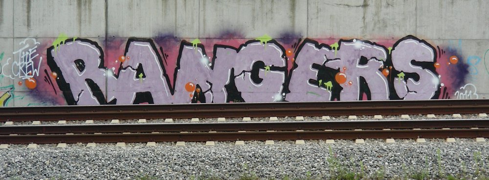 Graffiti Wall in München - Photo by Parasit - Rangers, München, Munich (2011)