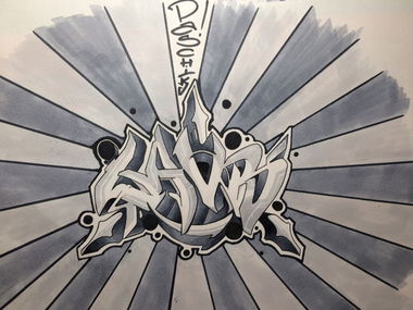 Graffiti Sketch - Photo by Paschik - paschik91