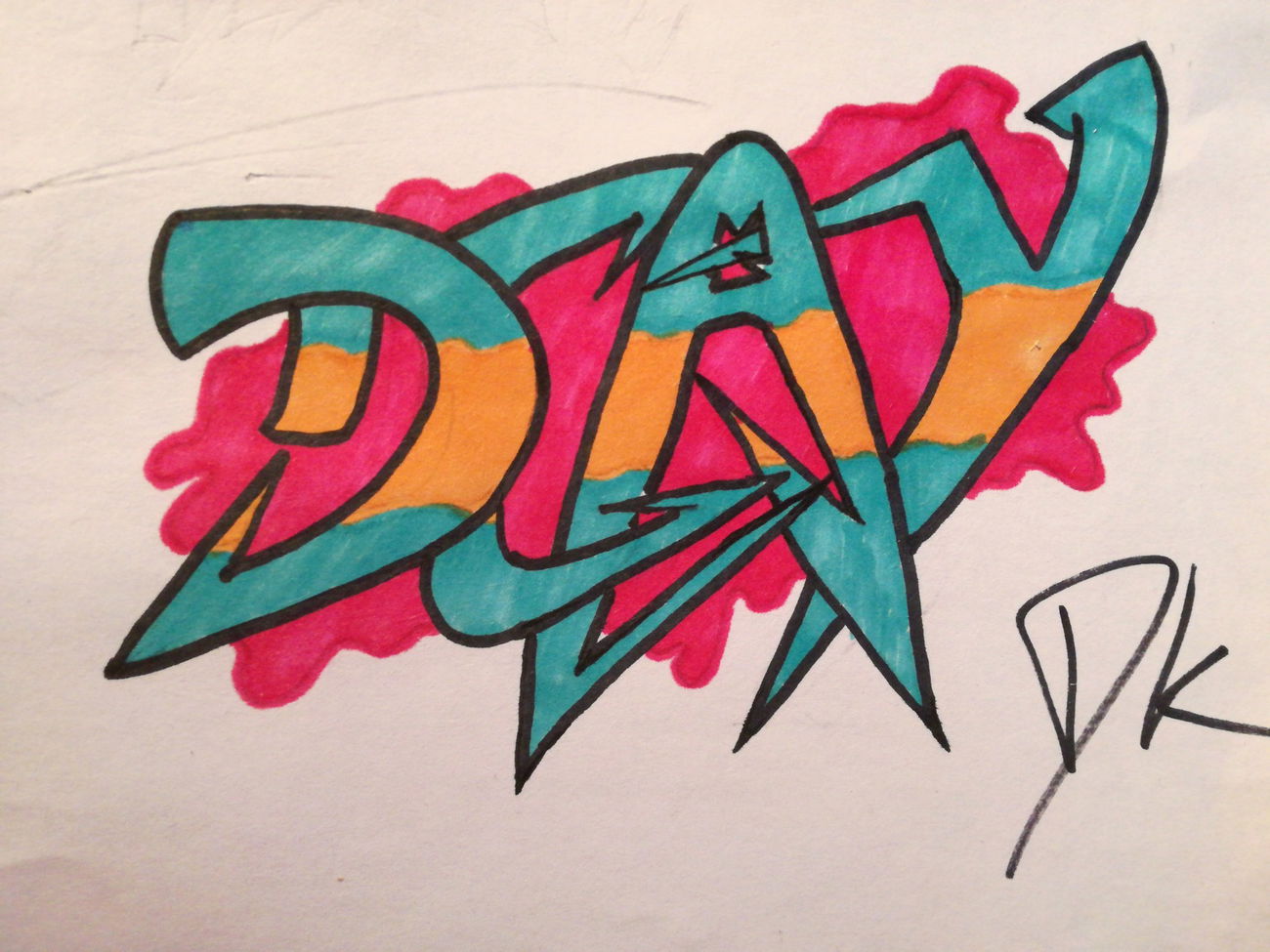 Graffiti Sketch - Photo by PatrickSter (2017)