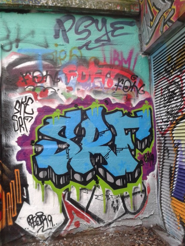 Graffiti Wall - Photo by PaulPansen - srf