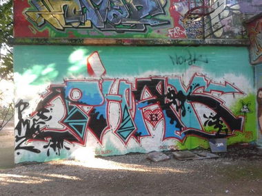 Graffiti Bombing - Photo by PaulPansen