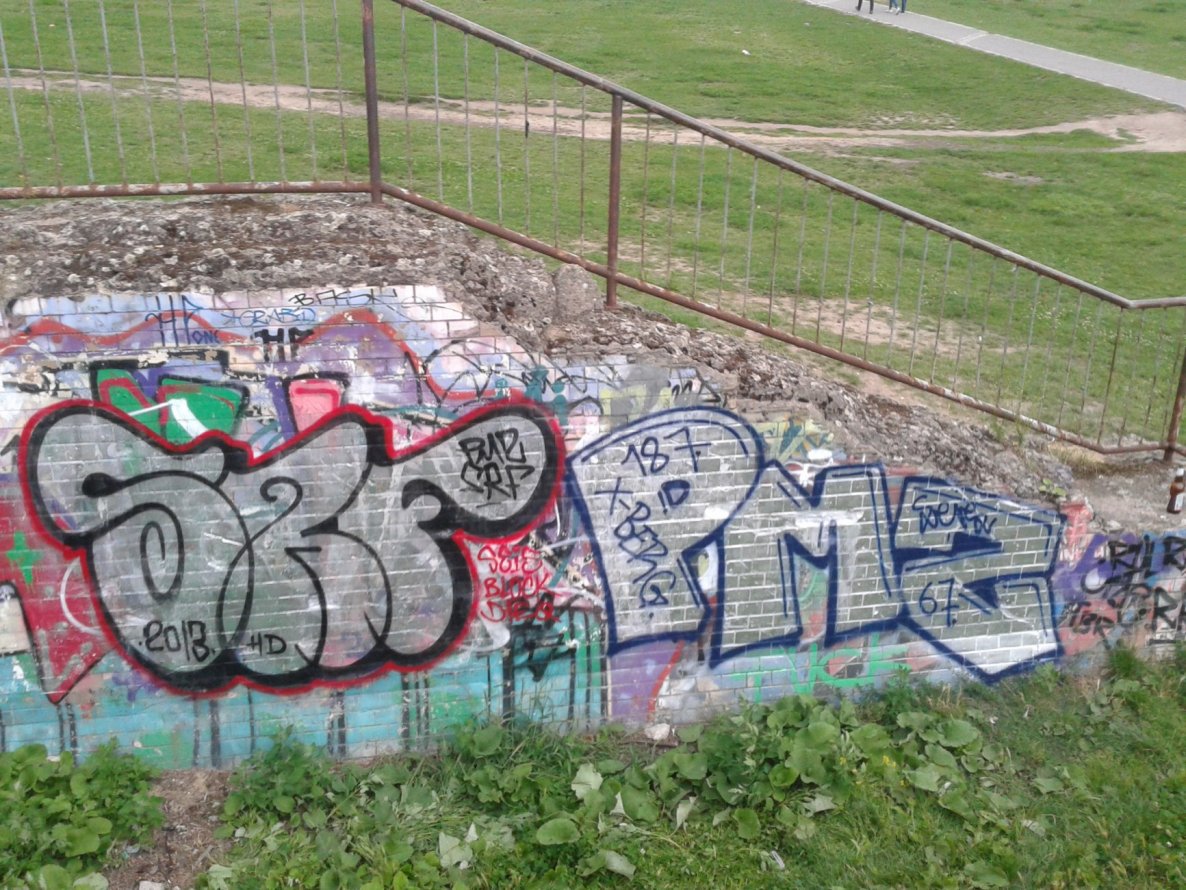 Graffiti Bombing - Photo by PaulPansen - srf, pmz