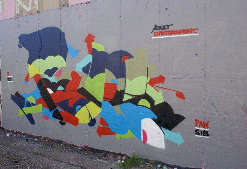 Graffiti Wall in Berlin - Photo by Paw