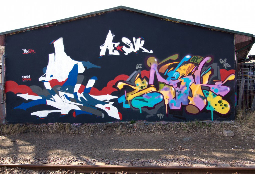 Graffiti in Hamburg - Photo by Paw