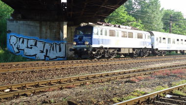 Graffiti Wall in ?ód? - Photo by Pawik - Pawik, Emwu, RSP