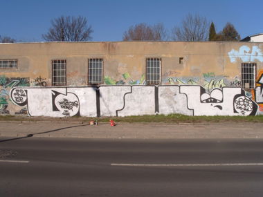 Graffiti Wall in Poland - Photo by Pawik - EMWU, PAWIK, RSP
