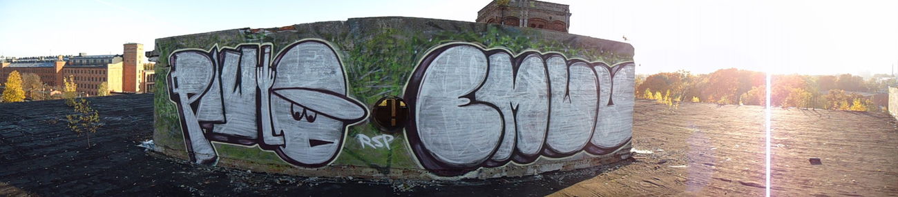 Graffiti Bombing in Poland - Photo by Pawik - PAWIK, EMWU, RSP