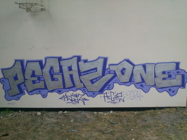 Graffiti Wall - Photo by PeGaZ - PegaZ, PegazOnE