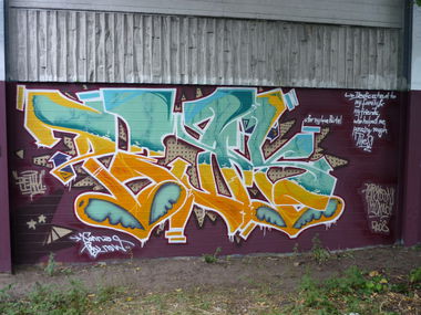 Graffiti Wall - Photo by Peak1 - Peak1 (2008)