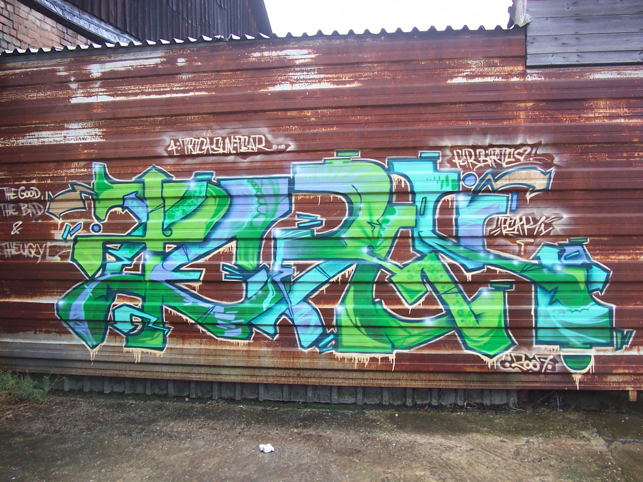 Graffiti Wall in Deutschland - Photo by Peak1 - Peak1 (2007)