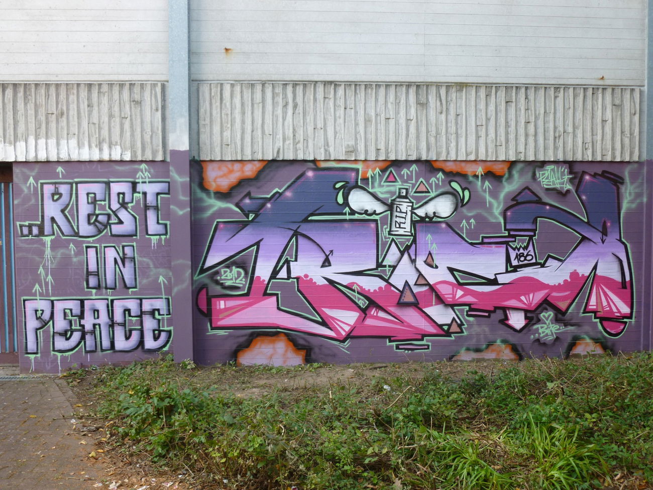 Graffiti Wall in Deutschland - Photo by Peak1 - Peak1Peak1 (2012)