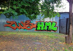 Graffiti Bombing in Moscow - Photo by PeakZWS (2012)
