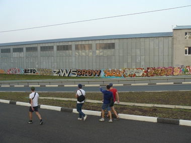 Graffiti Bombing in Odincovo - Photo by PeakZWS (2011)