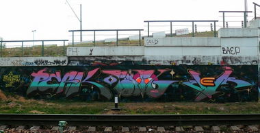 Graffiti Wall in Moscow - Photo by PeakZWS (2011)