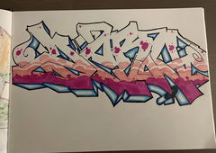Graffiti Sketch - Photo by Pegelz