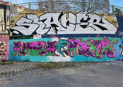 Graffiti Wall - Photo by Pegelz