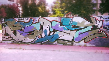 Graffiti Wall - Photo by PeknyFame - fame (2013)