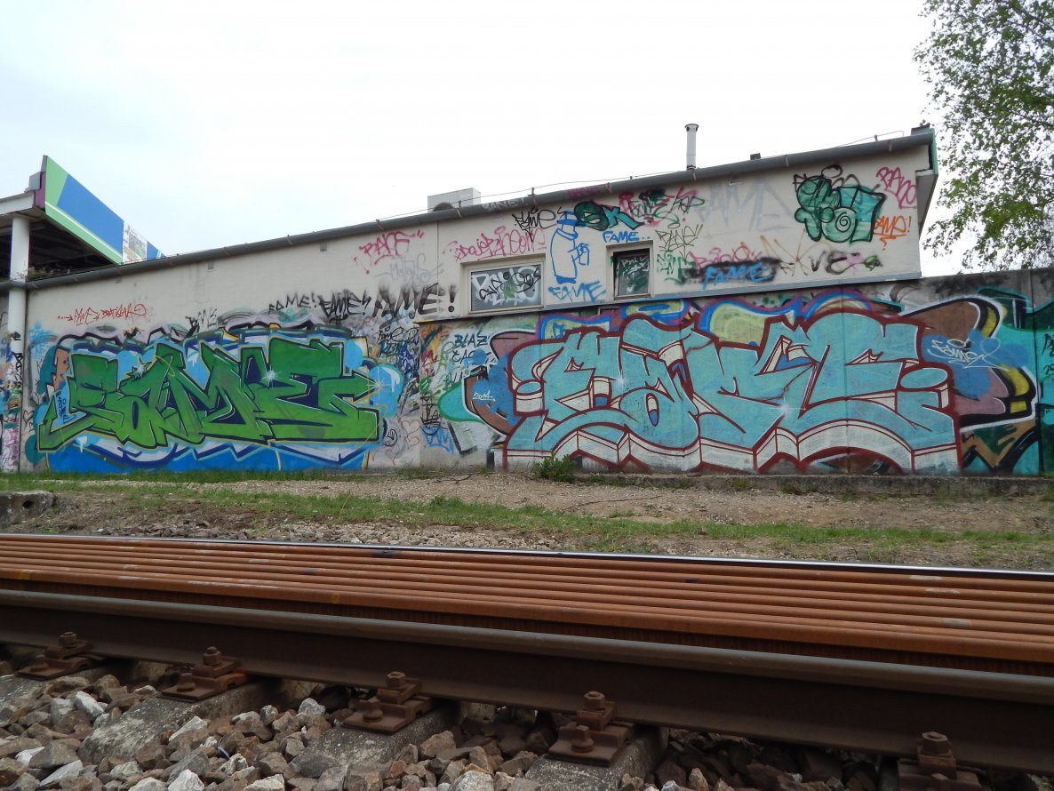 Graffiti Wall - Photo by PeknyFame - fame, trencin, slovakia