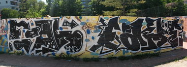 Graffiti Wall - Photo by PeknyFame - fame, fiol, slovakia (2014)