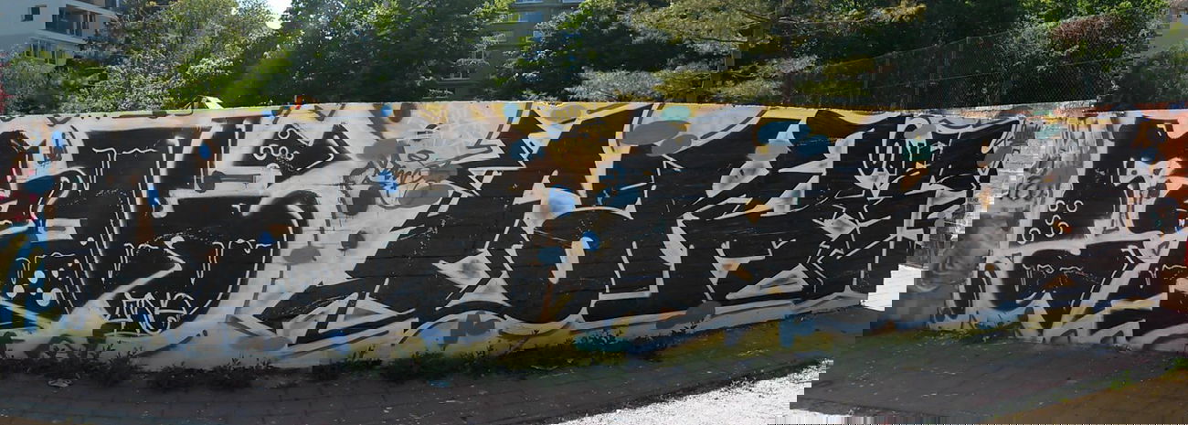 Graffiti Wall - Photo by PeknyFame - fame, fiol, slovakia (2014)