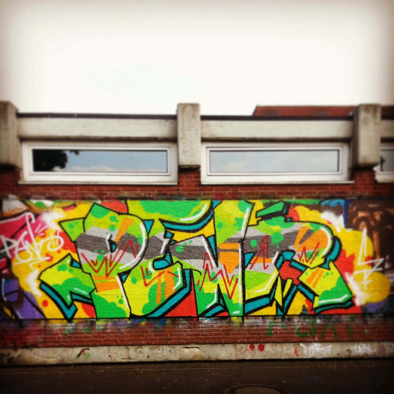 Graffiti Wall - Photo by Pent