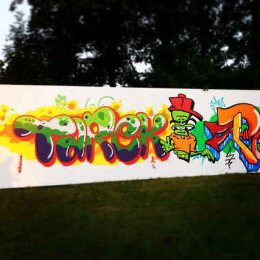 Graffiti Wall - Photo by Pent