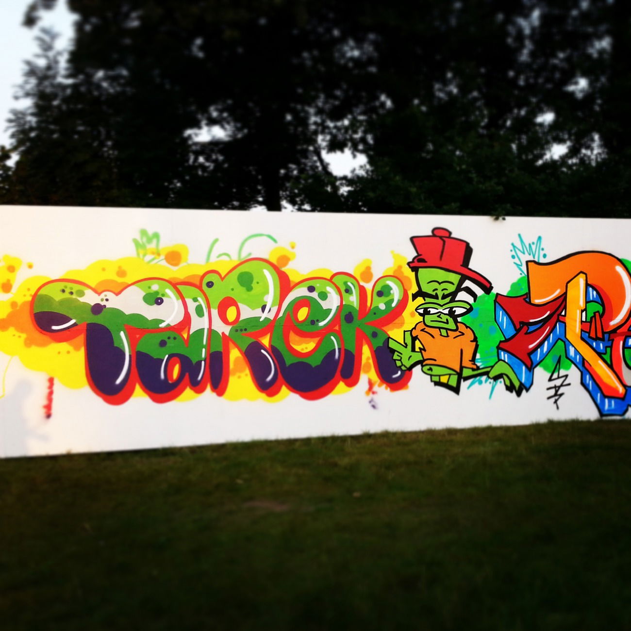 Graffiti Wall - Photo by Pent