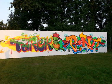 Graffiti Wall - Photo by Pent