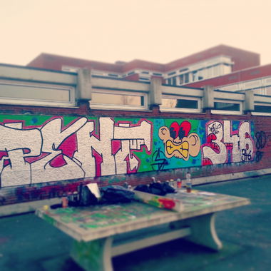 Graffiti Wall - Photo by Pent