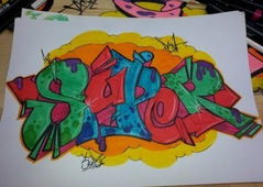 Graffiti Wall - Photo by Pent