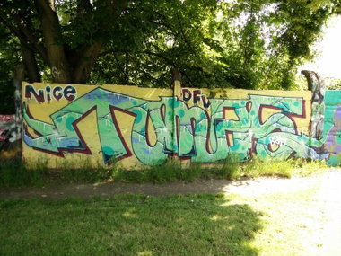 Graffiti Wall in Köln - Photo by Pentabarf - cgn, cologne, köln (2016)
