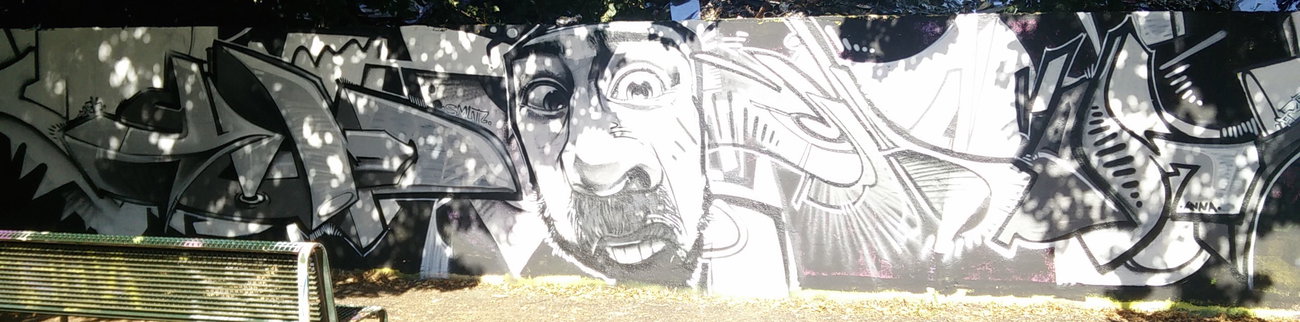 Graffiti Wall in Köln - Photo by Pentabarf - cgn, cologne, köln (2016)
