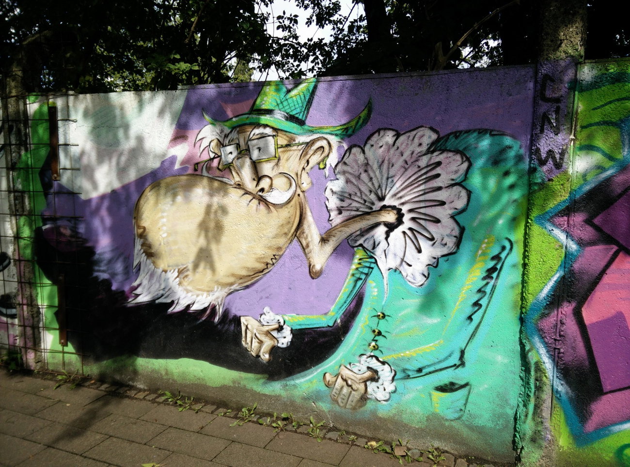 Graffiti Wall in Köln - Photo by Pentabarf - cgn, köln, cologne (2015)
