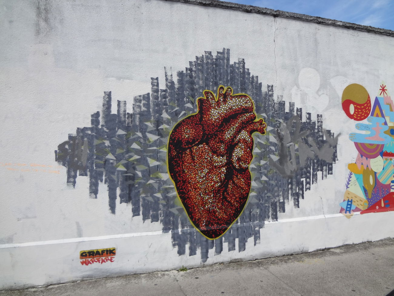 Graffiti Wall in Dublin - Photo by Pentabarf - irland, ireland, dublin