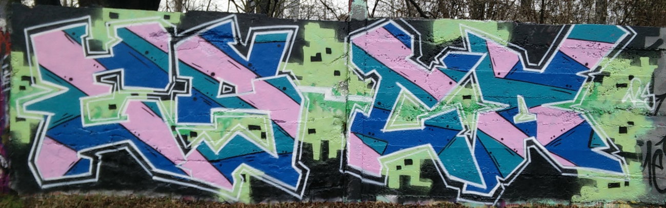 Graffiti in Köln - Photo by Pentabarf - cgn, cologne, köln (2016)