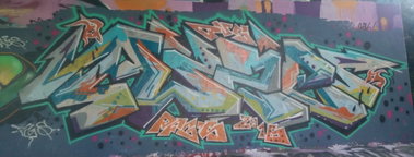 Graffiti Wall in Amsterdam - Photo by Pentabarf - amsterdam, flevopark