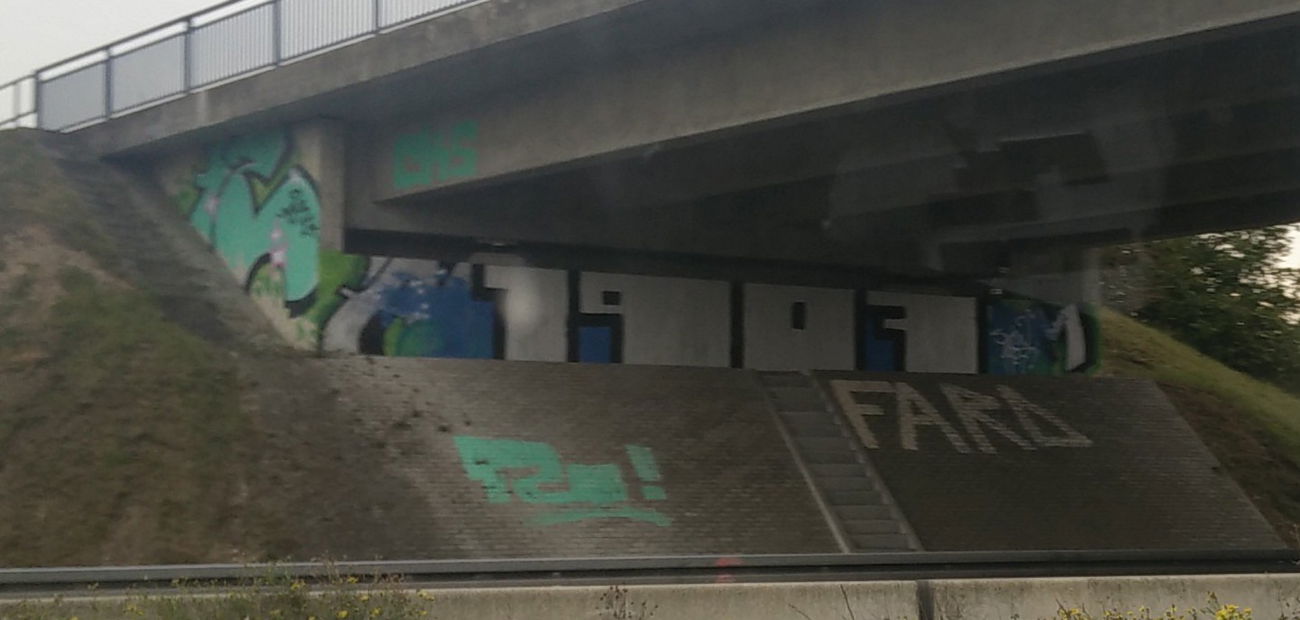 Graffiti Wall in Heidelberg - Photo by Pentabarf - A656, Heidelberg, CKS12