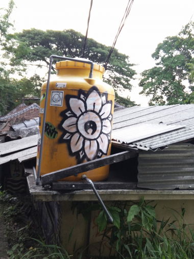 Graffiti Bombing in Indonesia - Photo by Pentabarf - indonesia, indonesien, ubud