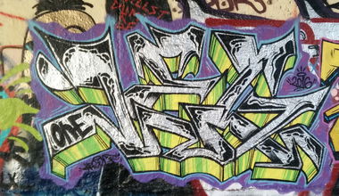 Graffiti Wall in Heidelberg - Photo by Pentabarf - heidelberg, halloffame (2016)