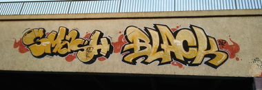 Graffiti Wall in Heidelberg - Photo by Pentabarf - heidelberg, halloffame, smash (2016)