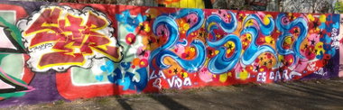 Graffiti in Köln - Photo by Pentabarf - köln, cgn, cologne (2017)