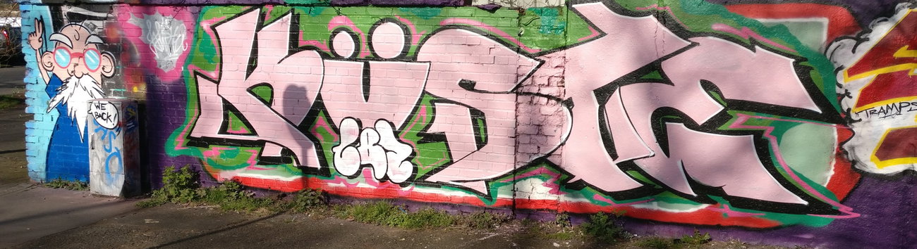 Graffiti Wall in Köln - Photo by Pentabarf - köln, cgn, cologne (2017)