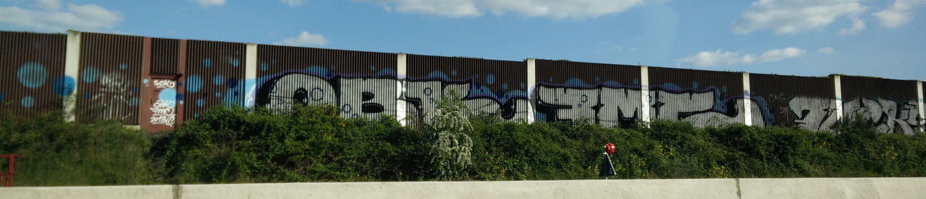 Graffiti Bombing - Photo by Pentabarf - A1, Cologne, cgn (2013)