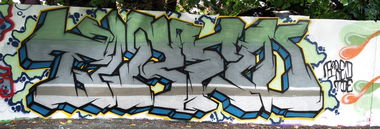 Graffiti Wall in Köln - Photo by Pentabarf - gremberg (2017)