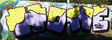 Graffiti Wall in Köln - Photo by Pentabarf - cgn, cologne, köln (2016)