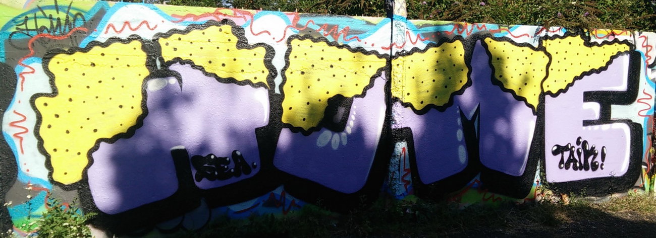 Graffiti Wall in Köln - Photo by Pentabarf - cgn, cologne, köln (2016)